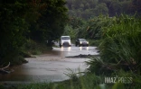 Fortes pluies dans l'est