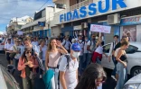 Manifestation à Saint-Pierre : quelques dizaines de personnes rassemblées 