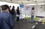Le Tampon : visite des chantiers de la Casud