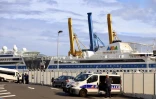 bateau de croisière arrivée de l'aïdablu