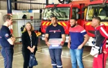 Saint-Louis : l'association Boska distribue des masques aux familles des pompiers