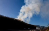 Incendie sur la route des Tarmarins