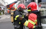 Incendie immeuble st denis