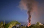 Explosion de voiture à Saint-Leu