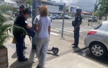 Sécurité routière : au Port les utilisateurs de trottinettes contrôlés par la police