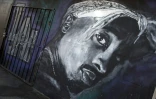Une fresque dédiée à la mémoire de Tupac Shakur, à Los Angeles, le 26 mai 2016