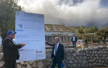 visite de Cyrille Melchior à cilaos 