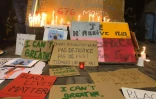 Rassemblement à Saint-Denis en mémoire de George Floyd, tué par un policier blanc 