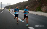 [Photos] Marathon de la corniche : 1.300 coureurs sur le bitume, la route du littoral fermée dans le sens nord - ouest