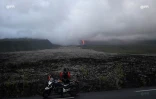 Piton de la Fournaise, éruption, volcan, 13 août 2019, route des laves, RN2