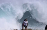 La houle se déchaîne sur le littoral jeudi 19 avril