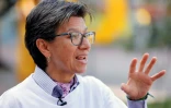 L'ex-sénatrice Claudia Lopez, initiatrice de la consultation, à Bogota, le 22 août 2018