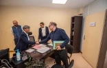  Le président de la Civis en visite au Centre funéraire du Sud et au stade Michel Volnay 