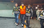 Capture vidéo de l'interpellation à Lima au Pérou le 30 septembre 2025 du commanditaire présumé du meurtre de trois jeunes femmes en Argentine