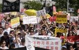 Manifestation contre le projet de loi du gouvernement local d'autoriser les extraditions vers la Chine continentale, le 9 juin 2019 à Hong Kong