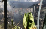 Saint-Paul : incendies en séries à proximité de la quatre voies, la dépendance d'une maison partie en fumée