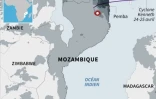 Mozambique, cyclone Kenneth