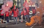 fête du travail, défilé, cortège, CGTR, gilets jaunes, manifestation, Le Port