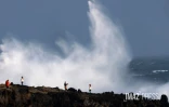forte houle sur la cote ouest