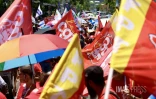 Saint-Denis - Manifestation contre la vie chère et le gouvernement