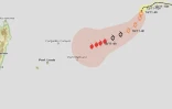 La perturbation devrait s'intensifier et atteindre le stade de tempête tropicale modérée dans la journée