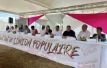Huguette Bello rassemble les candidats de l'union des gauches avant le second tour