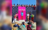 Alice Lemoigne règne sur le longboard européen à Newquay en Angleterre [