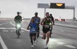 [Photos] Marathon de la corniche : 1.300 coureurs sur le bitume, la route du littoral fermée dans le sens nord - ouest