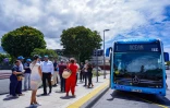 Cinor : le premier bus 100% électrique du réseau Citalis inauguré
