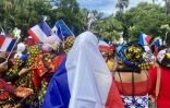 Manifestation pour Wuambushu