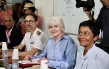  la ministre Isabelle Rome isabelle Rome est en visite à La Réunion 