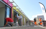 travaux du marché artisanal provisoire 