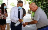 Département distribution de masques aux communes