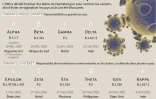 Covid-19 : les noms donnés aux variants par l'OMS