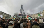 Des manifestants se sont réunis à Paris, le 10 mars 2019 pour protester contre la candidature de Bouteflika à un 5è mandat en Algérie