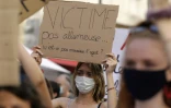 Manifestation Ă l'initiative de #Iwas contre la violence et les agressions sexuelles contre les femmes, Ă Ajaccio le 5 juillet 2020