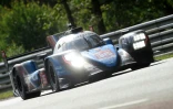 L'Alpine A480 n°36, pilotée par le Français Matthieu Vaxivière, le 22 août 2021 lors des 24 Heures du Mans, 