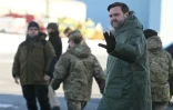 Le vice-président des Etats-Unis JD Vance sur la base militaire américaine de Pituffik au Groenland, le 28 mars 2025