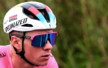 Le Belge Remco Evenepoel lors de la 3e étape du Giro, le 8 mai 2023 entre Vasto et Melfi