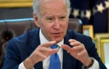 Le président américain Joe Biden à la Maison Blanche, le 9 mai 2022