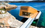 Under, le premier restaurant sous-marin d'Europe Ă 400 km au sud d'Oslo, le 2 mai 2019