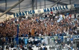 Des supporters de l'Olympique de Marseille, le 25 septembre au Vélodrome face à Nantes
