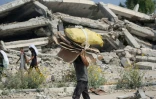 Déplacés palestiniens à Nousseirat, dans le centre de la bande de Gaza, le 26 juillet 2025