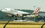 Un avion de la compagnie Volotea à Lille, le 22 août 2018