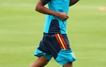 Lamine Yamal, l'attaquant de l'Espagne, lors d'une séance d'entraînement de son équipe, à Inglewood (Californie), le 1er juillet 2026