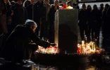 Cérémonie d'hommage aux victimes de l'attaque d'une synagogue à Halle (Allemagne) le 9 octobre 2019