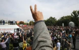 Des milliers de manifestants rassemblés le 11 octobre 2015 place Sihhye à Ankara