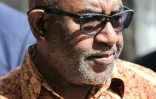 Le président comorien Azali Assoumani, le 30 juillet 2018 à Moroni.