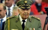 Le chef d'état-major de l'armée algérienne Ahmed Gaïd Salah lors de la cérémonie d'investiture du nouveau président Abdelmadjid Tebboune, à Alger, le 19 décembre 2019