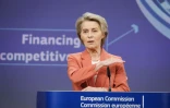 La présidente de la Commission européenne Ursula von der Leyen, le 29 janvier 2025 à Bruxelles